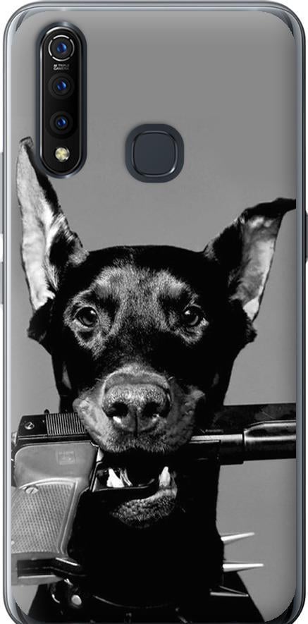 Чехол на Vivo Z5X Доберман (2745u-1765-42517) Чехол на Vivo Z5X Доберман (2745u-1765-42517)