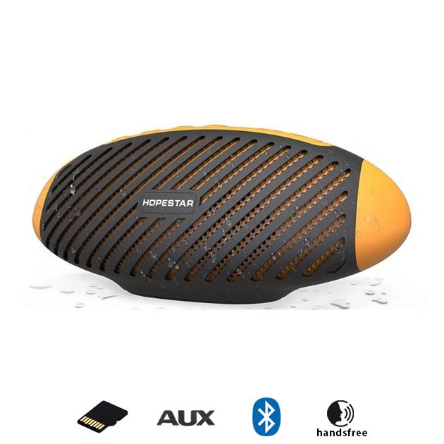 Портативная Bluetooth колонка Hopestar P5 беспроводная влагозащищенная Оранжевый