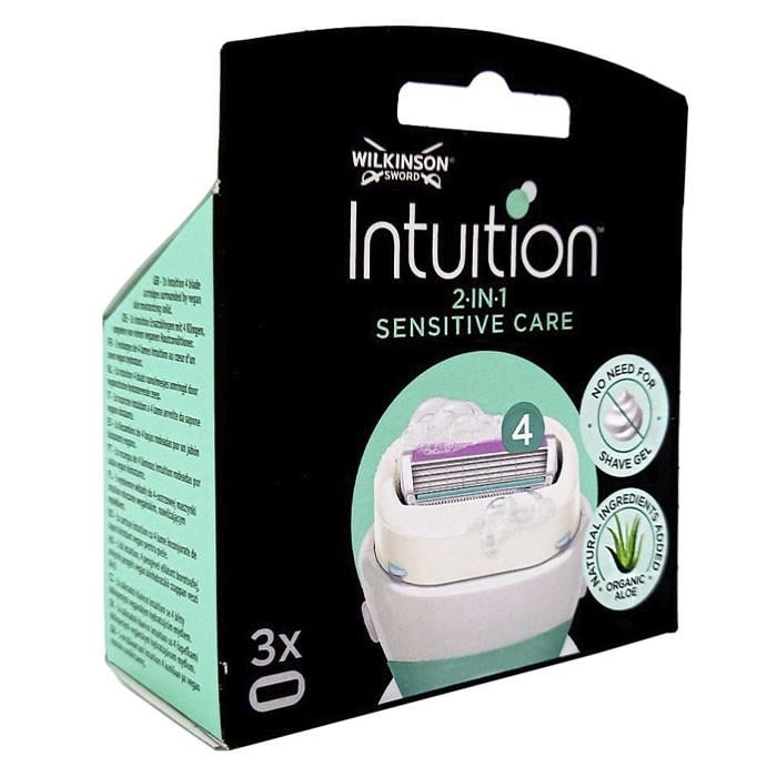 Сменные кассеты для бритья Wilkinson Intuition Sensitive 3 шт. (1711109507)