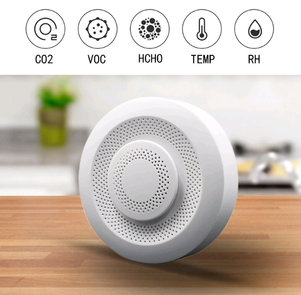 Датчик качества воздуха Tuya CO2 WiFi (901873) - фото 3