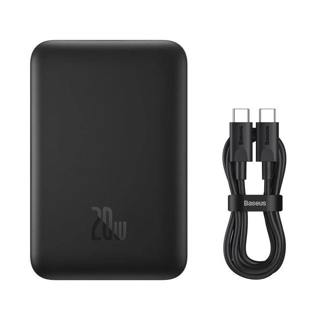 Повербанк Baseus Magnetic Mini Air 10000 mAh 20 W 2в1 QC3.0+PD3.0 з бездротовою зарядкою Qi 15 W Black (P10059001113-00) - фото 11