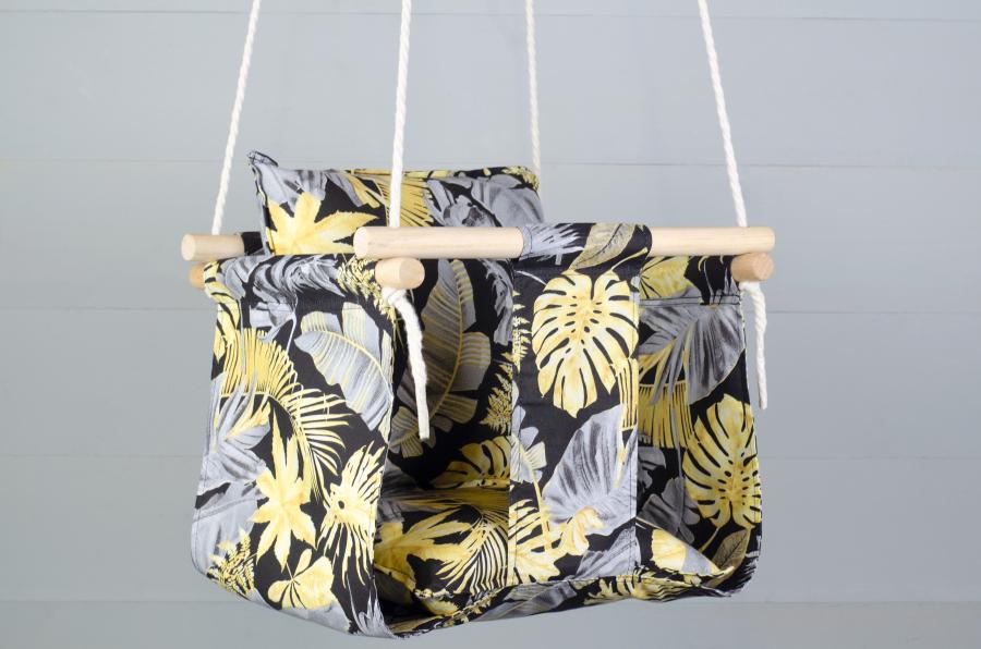 Качели детские тканевые Christyle 30х35 см Черный (15936)