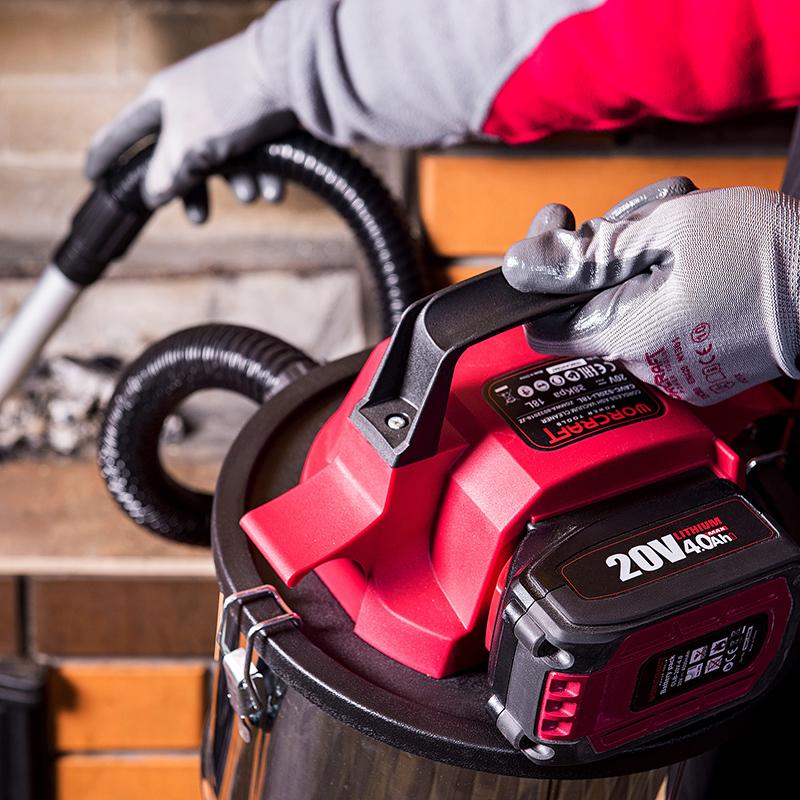 Пылесос промышленный аккумуляторный Worcraft CAVC-S20Li с аккумулятором 4А и зарядным 20В (43063) - фото 15 Пылесос промышленный аккумуляторный Worcraft CAVC-S20Li с аккумулятором 4А и зарядным 20В (43063) - фото 15