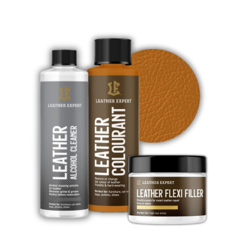 Набор для легкой реставрации кожаного салона Leather Expert 303 Light Tan