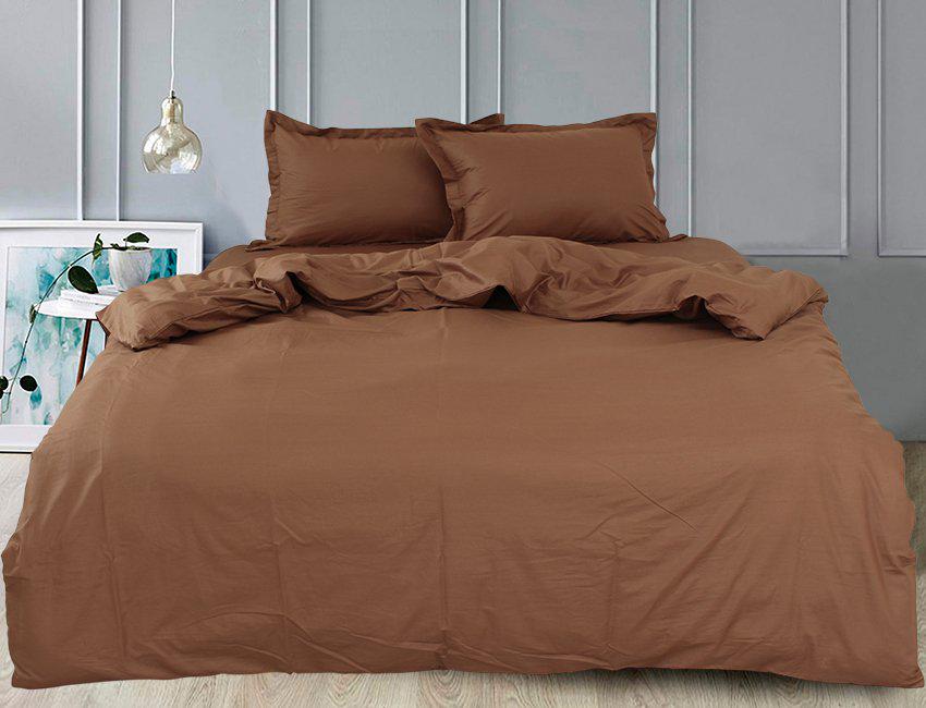 Комплект постельного белья Chocolate двуспальный (29-77- TAG satin 2-sp-489-2)