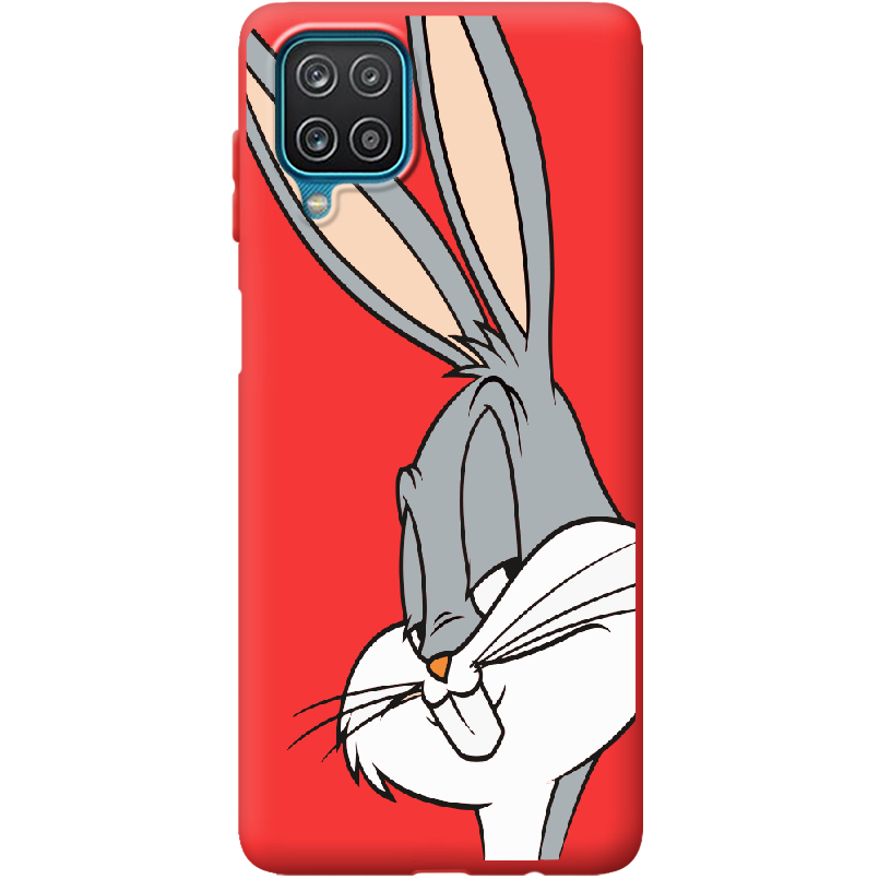 Чехол BoxFace Samsung A125 Galaxy A12 Lucky Rabbit Красный силикон (41506-bk81-41673)