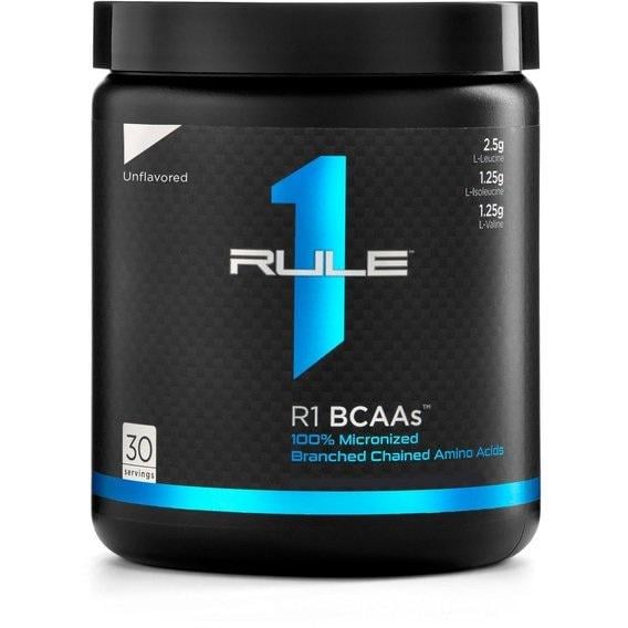 Амінокислота BCAA для спорту Rule One Proteins R1 BCAAs 158 г 30 порцій Unflavored