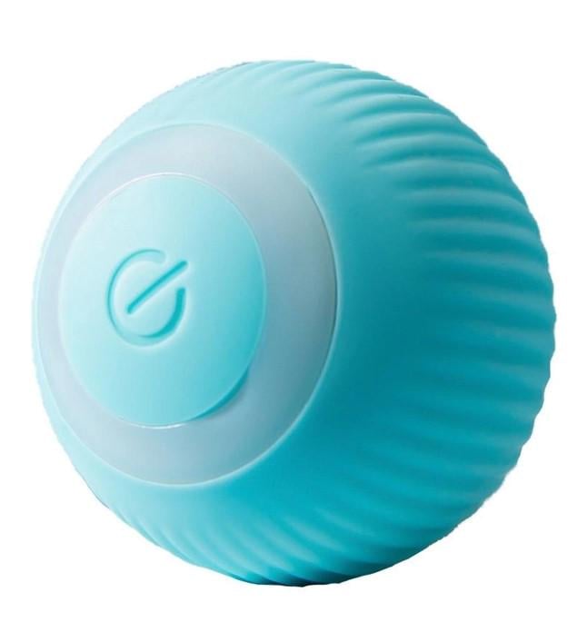 Игрушка для кошек PetFun мяч-шарик со световой панелью USB Лазурный (56831760) Игрушка для кошек PetFun мяч-шарик со световой панелью USB Лазурный (56831760)