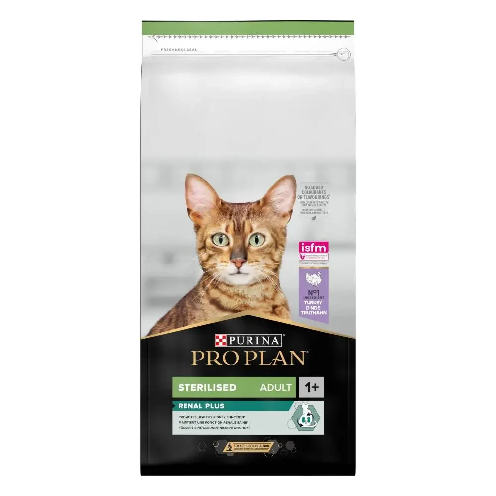 Сухий корм Pro Plan Sterilised 1+ Renal Plus з індичкою 14 кг (7613287887702) - фото 1 Сухий корм Pro Plan Sterilised 1+ Renal Plus з індичкою 14 кг (7613287887702) - фото 1