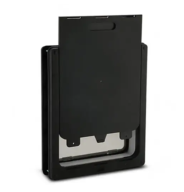 Дверцята для собак з рамкою 43x35,5x4 см Чорний (2701764852) - фото 2