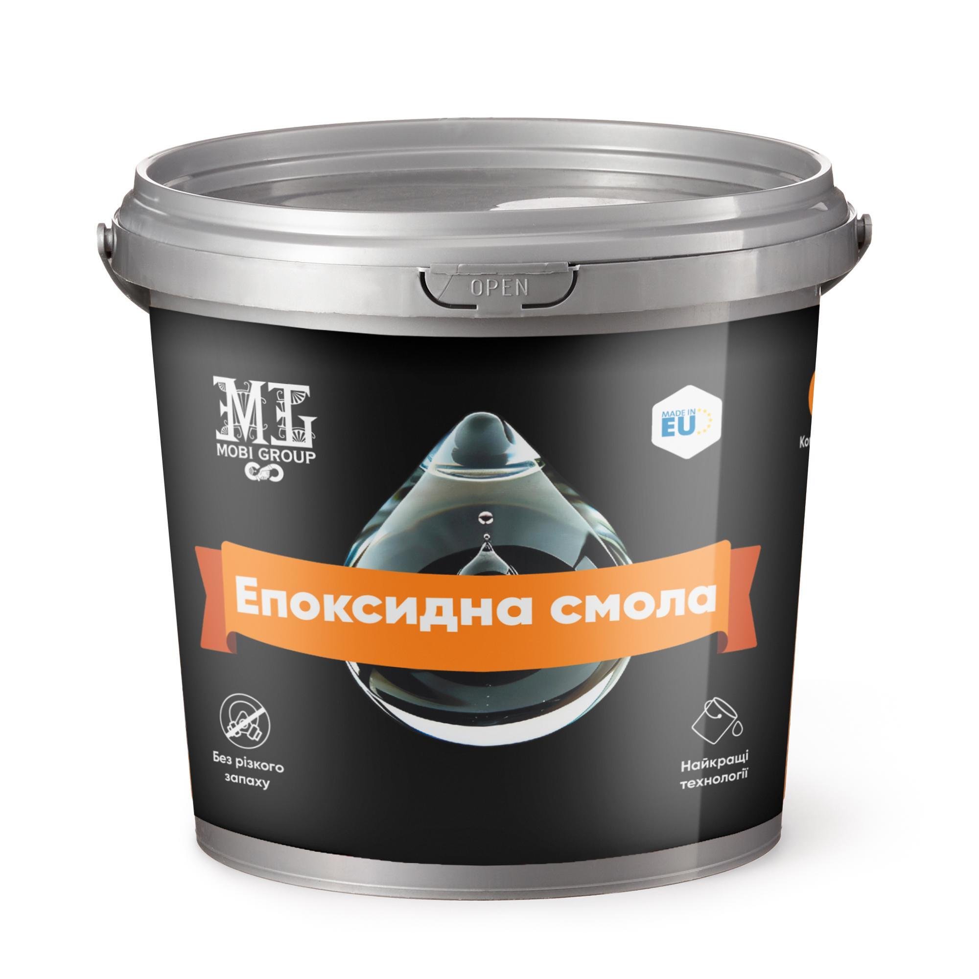 Епоксидна смола прозора та затверджувач 5 кг