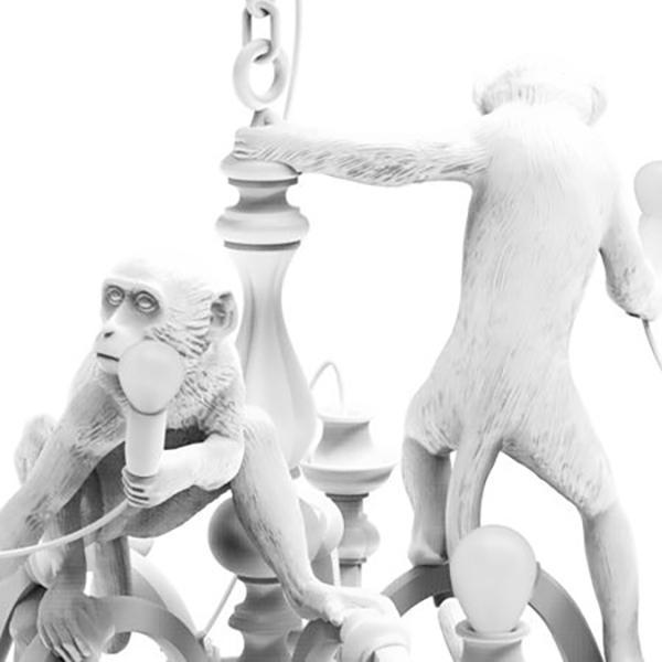 Люстра Monkeys 80 см White (9318523) - фото 4