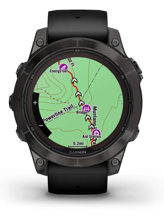 Смарт-годинник Garmin Fenix 7 Pro Sapphire Solar Carbon Gray DLC Titanium (010-02777-54) - фото 4