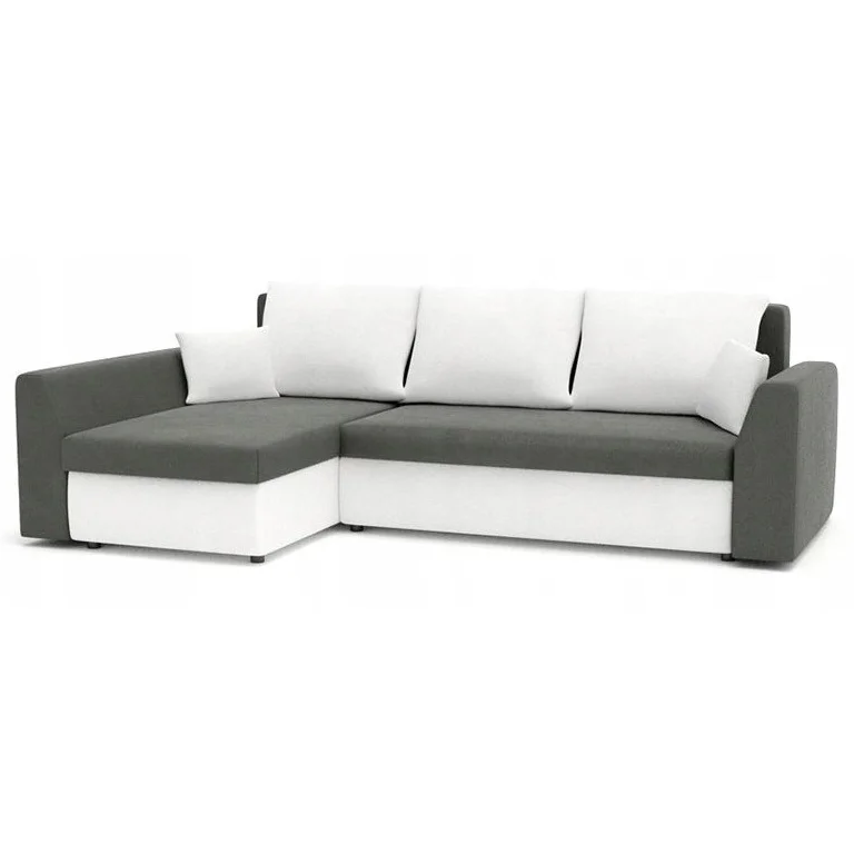 Диван кутовий Пауль 247х140 см Сірий/Молочний (28118826) - фото 1 Диван кутовий Пауль 247х140 см Сірий/Молочний (28118826) - фото 1