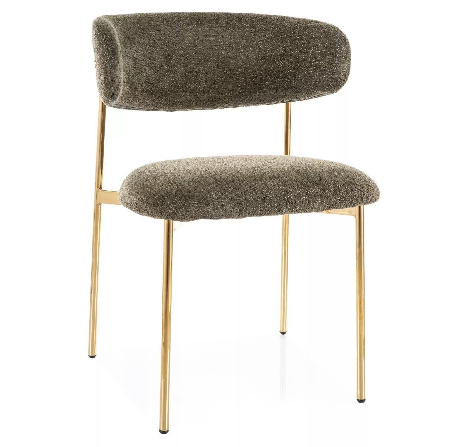 Стул кухонный Signal ELTON RAVEN Золотой/Оливковый (78ELTONRZLOL) - фото 1 Стул кухонный Signal ELTON RAVEN Золотой/Оливковый (78ELTONRZLOL) - фото 1