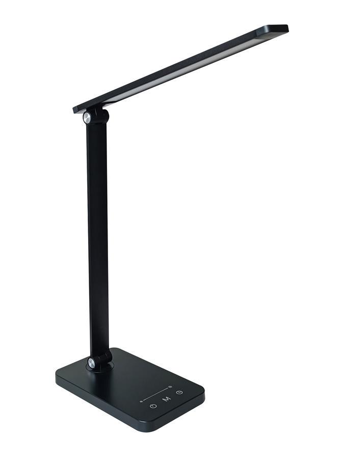 Лампа настільна Panan DISK FOLD SQ з димером 6,5W 3000К 4000К 6500К Чорний (4099854363887)