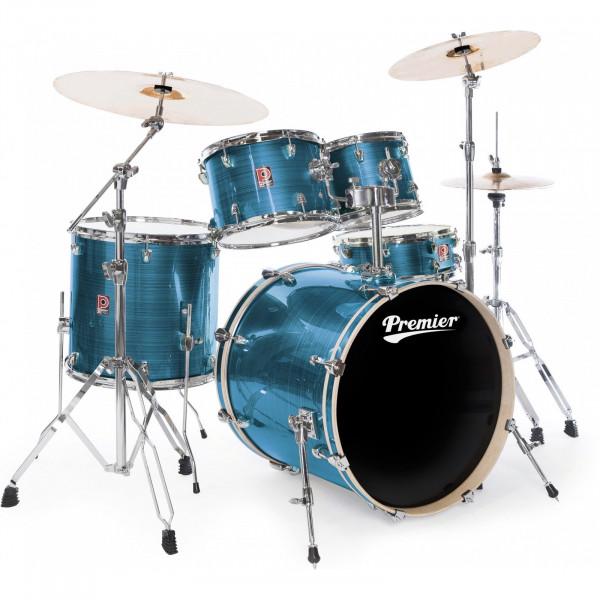 Ударна установка Premier-Percussion 64099-25BGW PowerHouse Stage 20 Blue Groove-W - фото 1