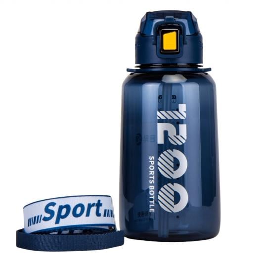 Бутылка для спорта Elisey Sports 1200 мл Синий (9110-008) Бутылка для спорта Elisey Sports 1200 мл Синий (9110-008)