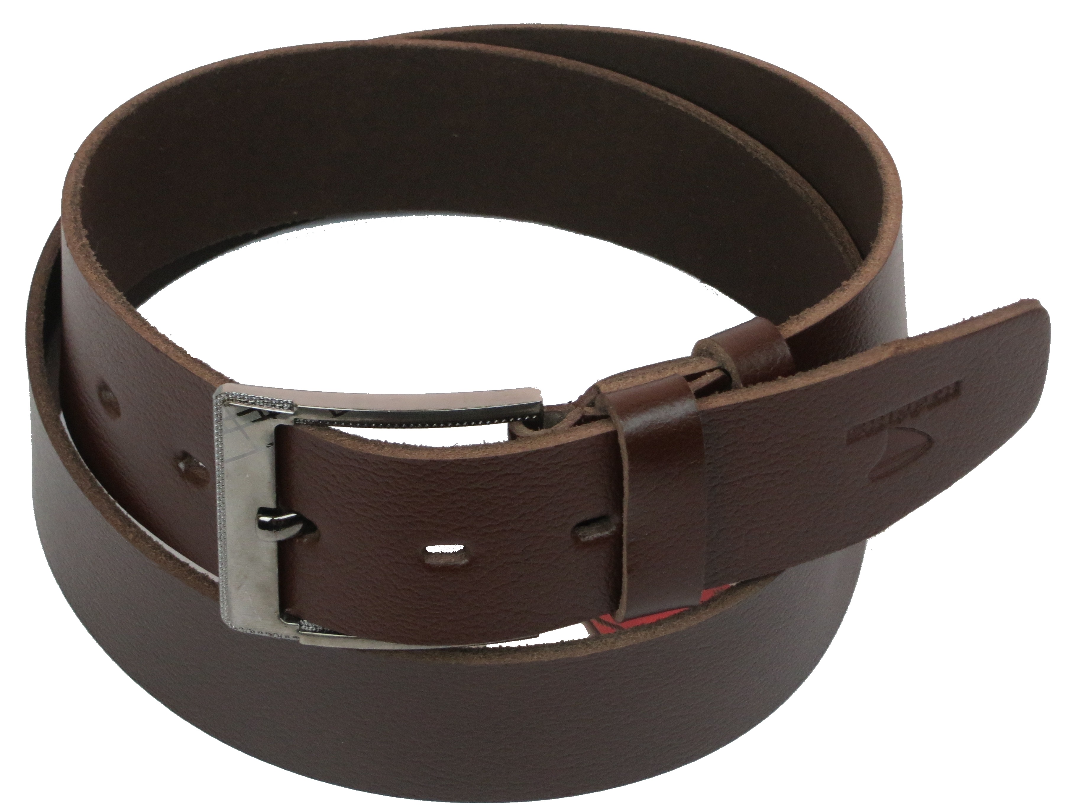 Ремень мужской Skipper кожаный Коричневый (1153-45)