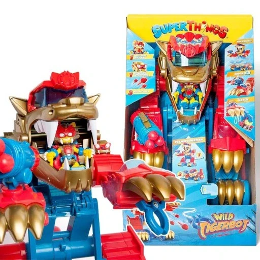 Робот-трансформер Super Zings Things Tiger Robot Wild Transformer Tigerbot Set - фото 4