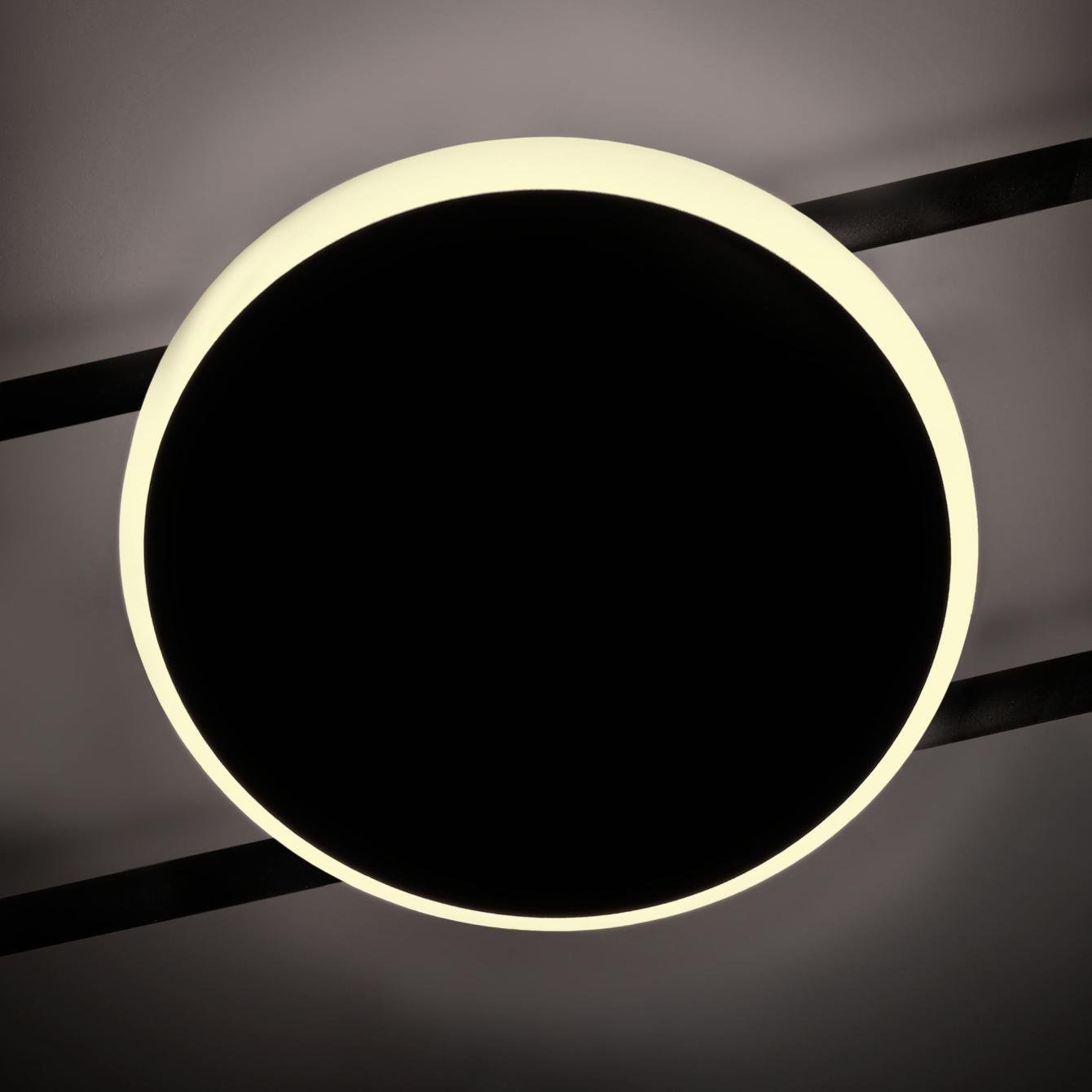 Светильник под лампу Videx 4xGX53 накладной с подсветкой Черный (VL-SPF21B-BB) - фото 4 Светильник под лампу Videx 4xGX53 накладной с подсветкой Черный (VL-SPF21B-BB) - фото 4