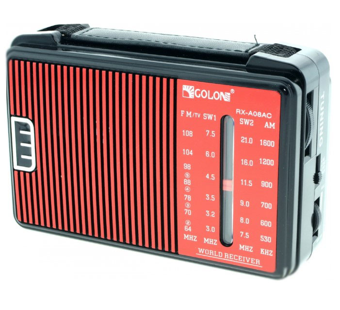 Радиоприемник RX-A08AC Red Golon (LA27528)