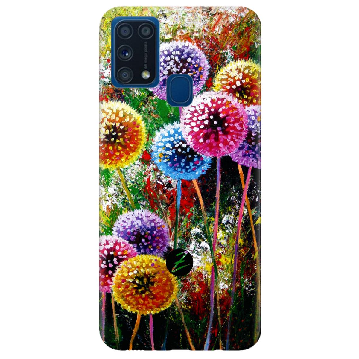 Силиконовый чехол Zorrov для Samsung Galaxy M31 - Blowball (14190040173099206)