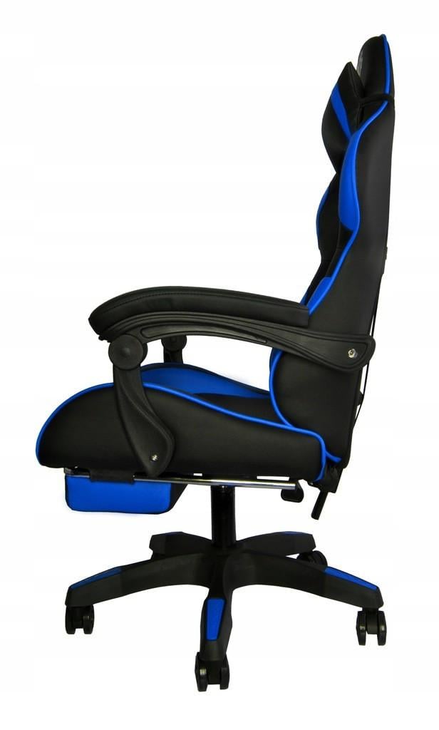 Кресло геймерское Malatec 8978 игровое компьютерное Black/Blue (8978) - фото 3