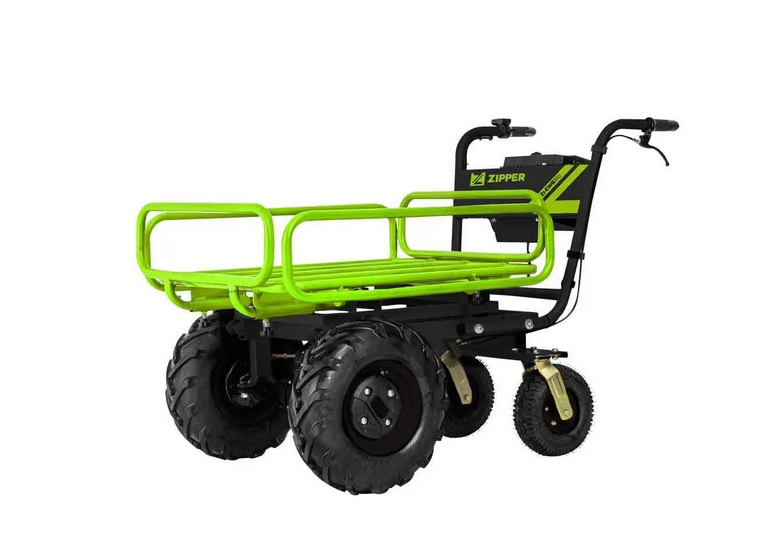 Тачка акумуляторна Zipper 400 Вт до 350 кг 6 км/год (ZI-EWB350)