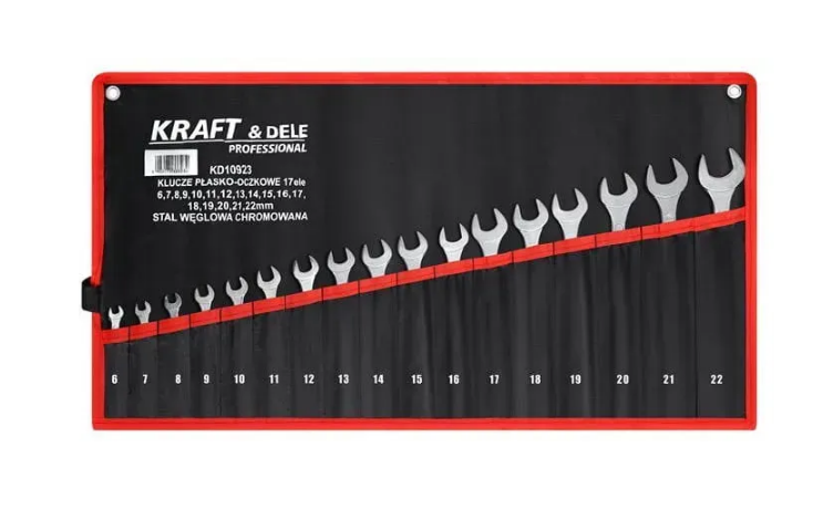 Набор ключей комбинированных Kraft&Dele KD10923 17 шт. 6-22 мм (KD10923)