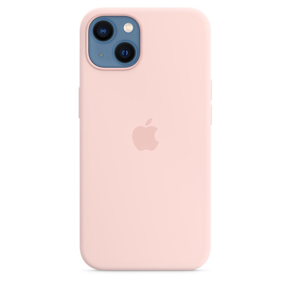 Силиконовый чехол-накладка Apple Silicone Case for iPhone 13, Chalk Pink (HC)(A) - фото 4