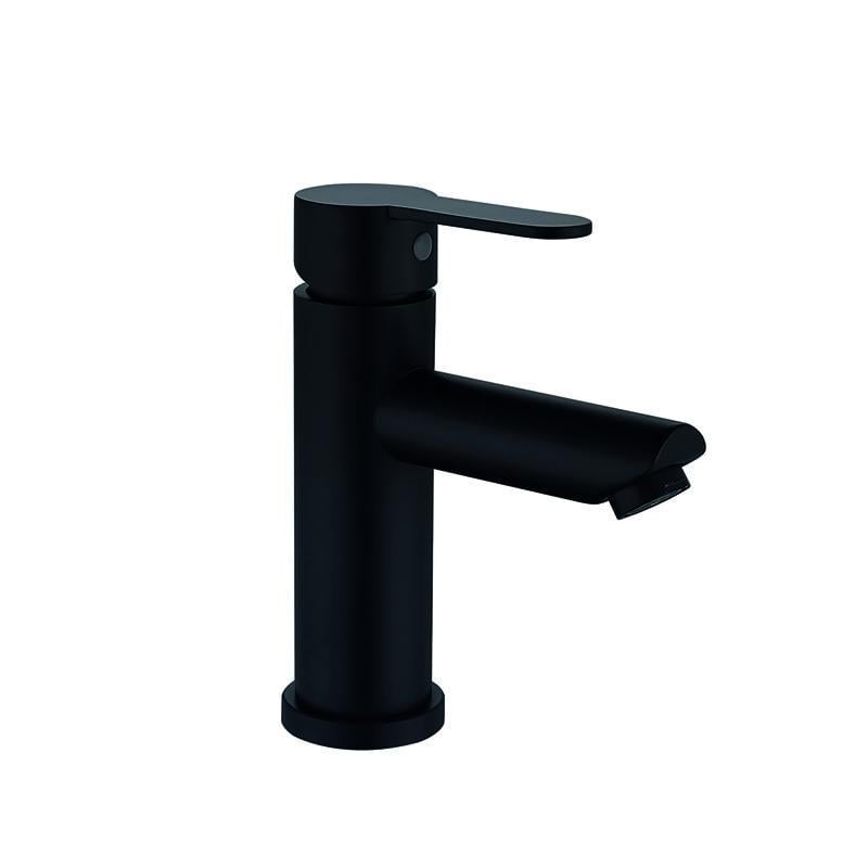 Смеситель для умывальника Zerix DAX-001-A из нержавеющей стали SUS304 Черный (ZX4811)