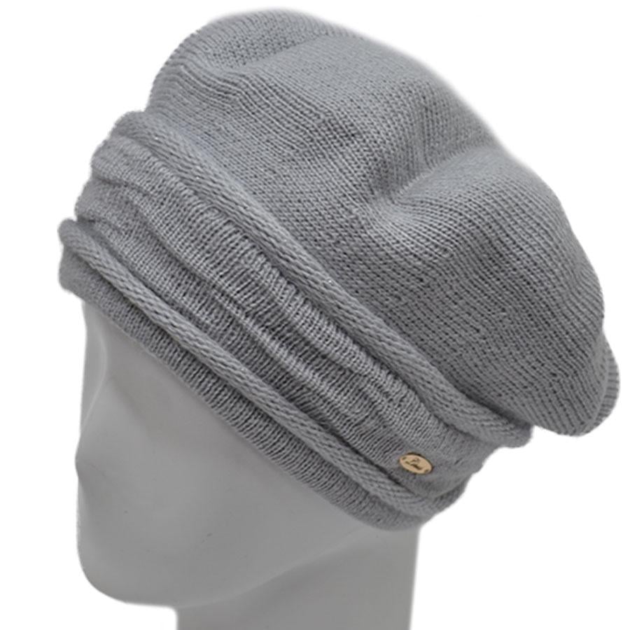 Берет вовняний Lirus Даяна L р. 57-58 Сіро-блакитний (70323) - фото 1 Берет вовняний Lirus Даяна L р. 57-58 Сіро-блакитний (70323) - фото 1