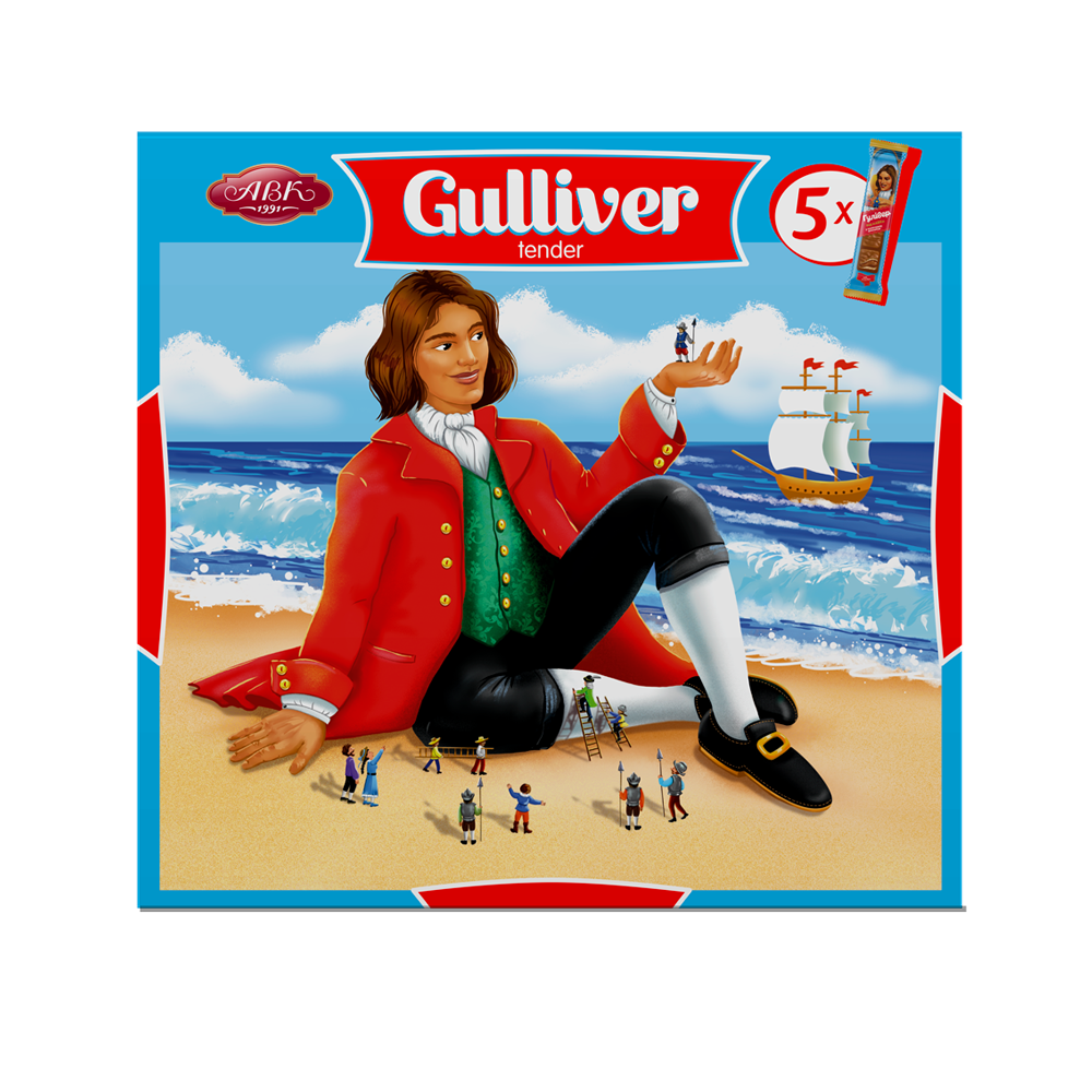 Конфеты АВК Gulliver tender 125 г (2387448042)