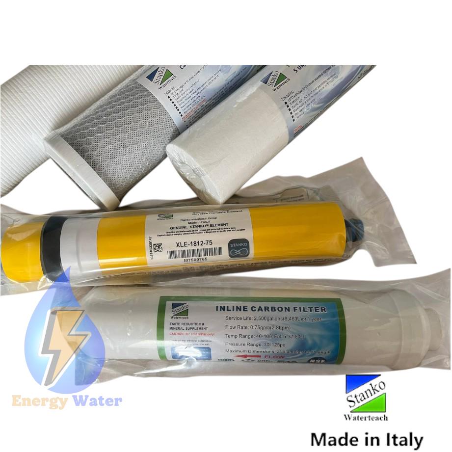 Комплект картриджі/низьконапірна мембрана Stanko XLE 1812-75 постфільтр для фільтру зворотний осмос - фото 3 Комплект картриджі/низьконапірна мембрана Stanko XLE 1812-75 постфільтр для фільтру зворотний осмос - фото 3