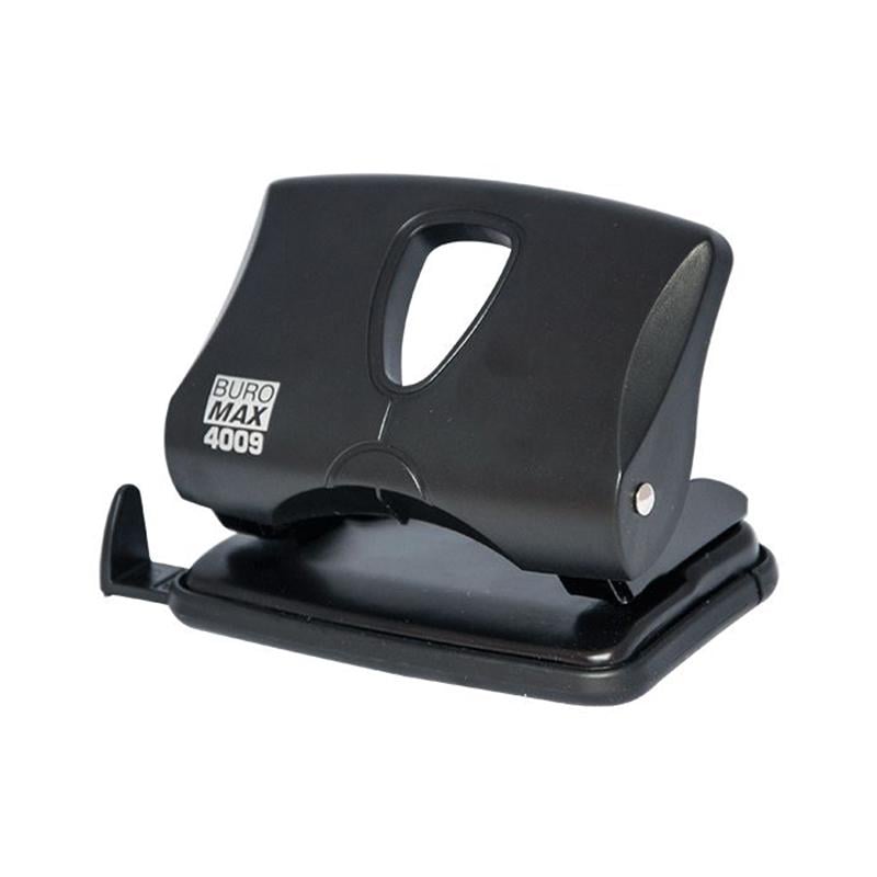 Дырокол Buromax до 20 листов пластиковый Черный (BM.4009-01)