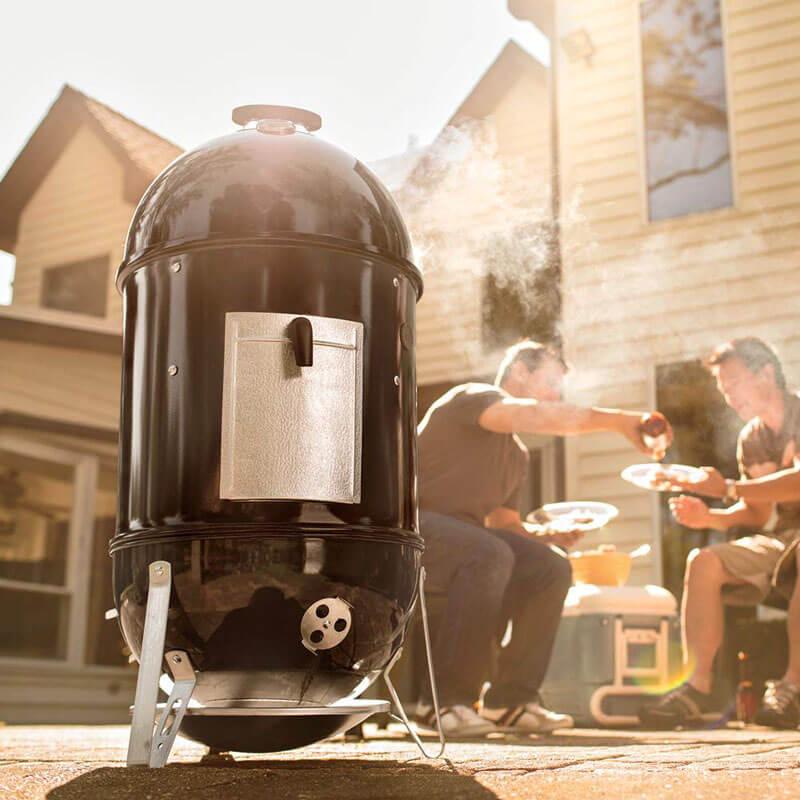 Коптильня вугільна Weber Smokey Mountain Cooker 47 см - фото 2