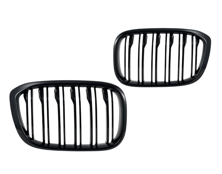 Решітка-нориця BMW X3 G01/X4 G02 2018–2021 глянцева Double Bridge Чорний (2977595775)