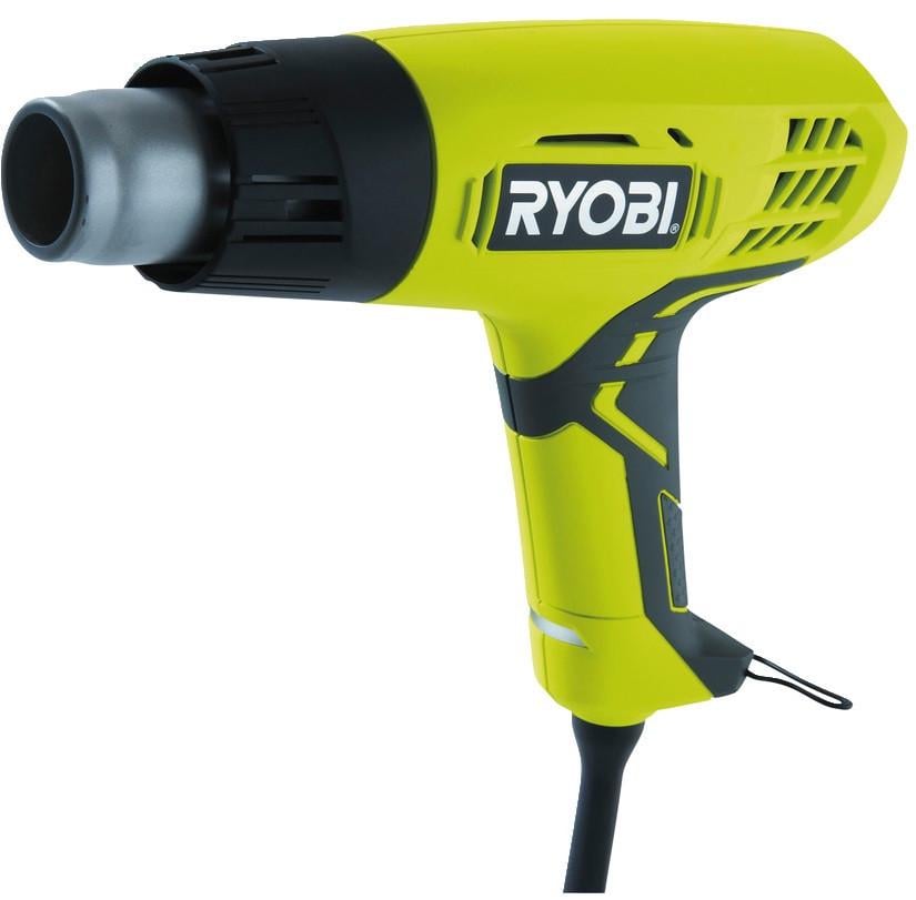 Фен строительный промышленный Ryobi EHG2000 2000 Вт 250/500 л/мин 400/600°С 0.7 кг (iz16146)