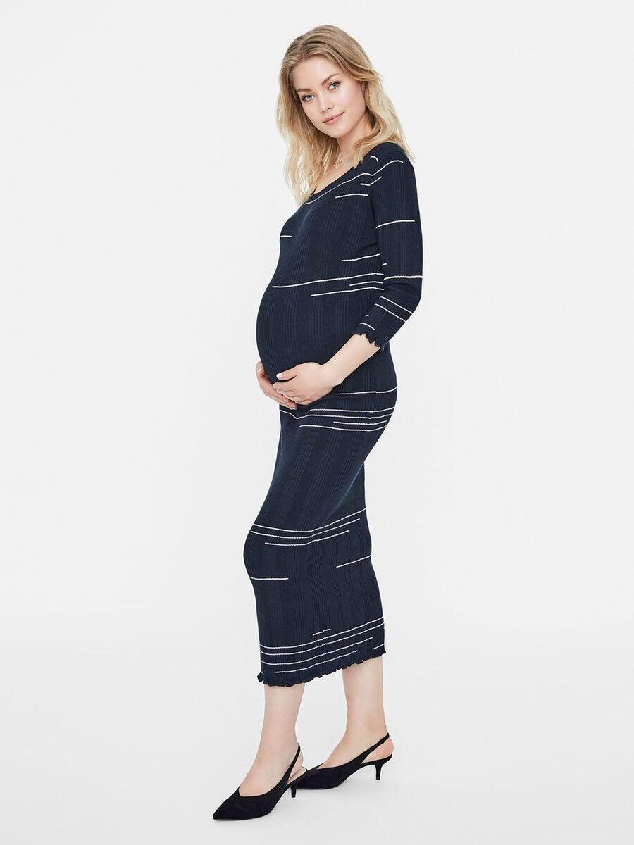 Сукня для вагітних Mamalicious S Темно-синій (20010075b51) - фото 5 Сукня для вагітних Mamalicious S Темно-синій (20010075b51) - фото 5