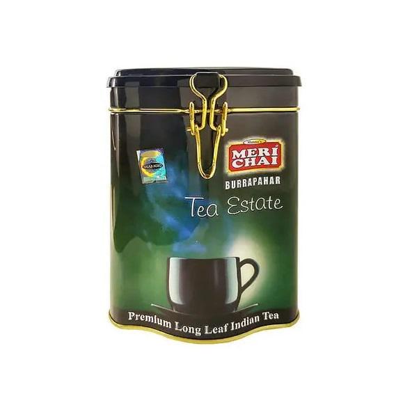 Индийский черный чай крупнолистовой Мери Чай Буррапахар в железной коробке 200 г (8902347002254)
