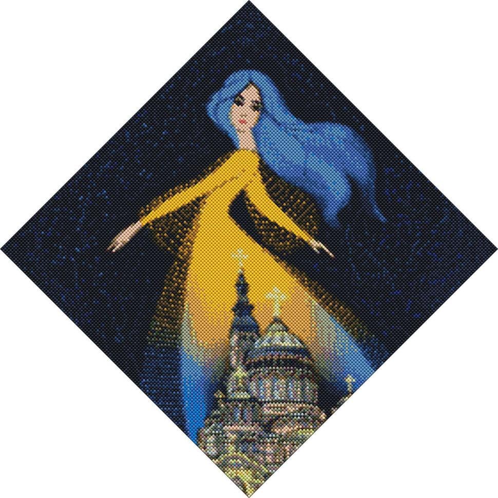 Алмазная мозаика Идейка Берегиня Харькова 40x40 см (AMO7241)