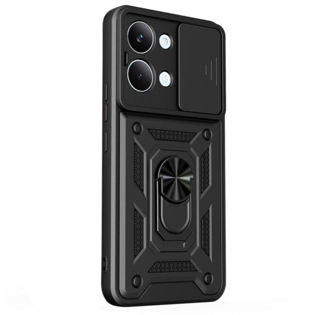 Чохол Primo Shockproof для Poco X8 Pro Max протиударний з підставкою та шторкою для камери Black (35369889)