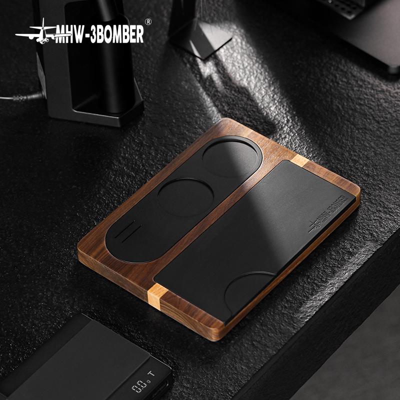 Универсальная станция для темперовки кофе деревянная MHW-3BOMBER 51-58 мм Орех (TS5151) - фото 2 Универсальная станция для темперовки кофе деревянная MHW-3BOMBER 51-58 мм Орех (TS5151) - фото 2