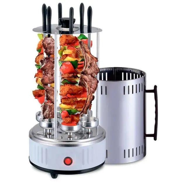 Електрошашличниця Domotec MS-7782 Білий (opt-104678) - фото 2 Електрошашличниця Domotec MS-7782 Білий (opt-104678) - фото 2