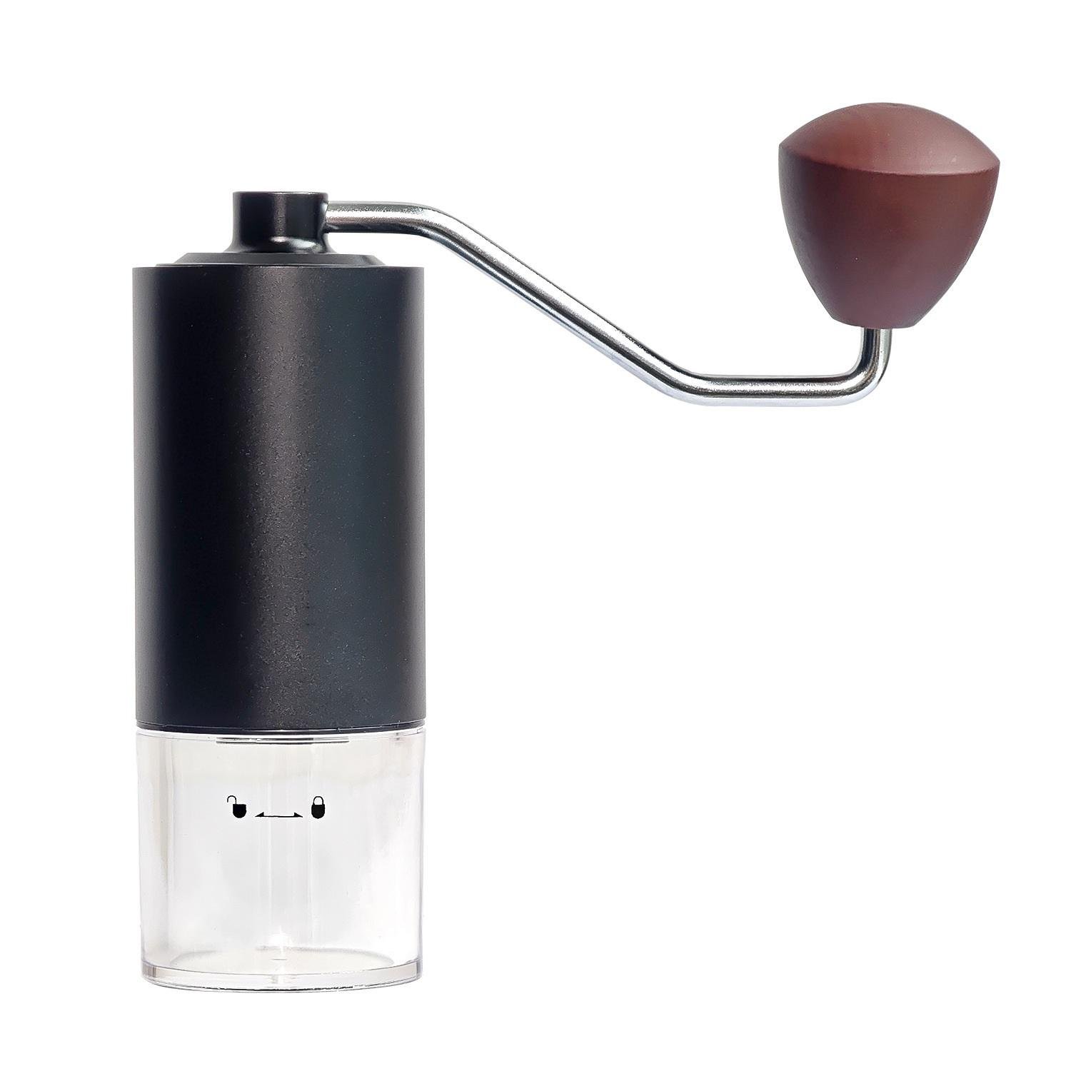 Кофемолка ручная с прозрачным контейнером Черный (26296563)