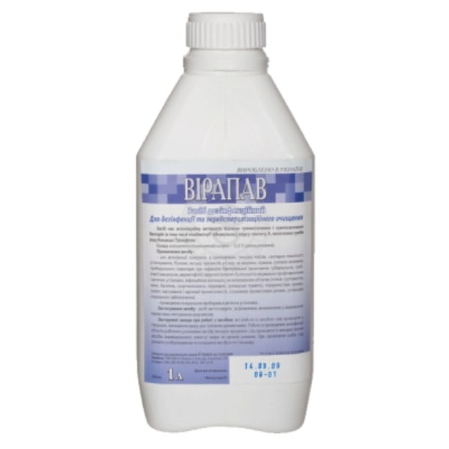 Средство для дезинфекции МДМ Вирапав универсальный 1 л (734766062)