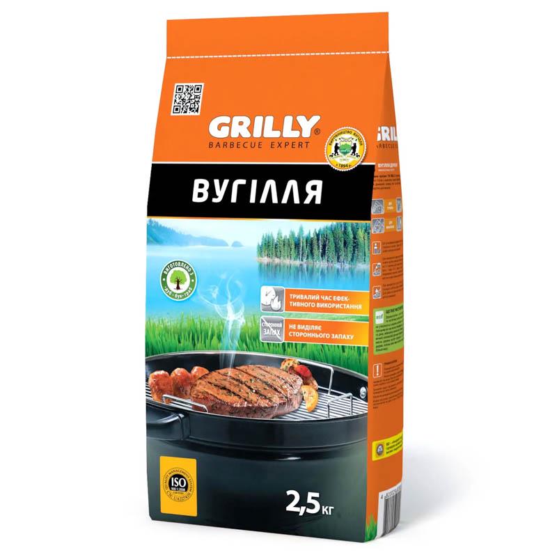 Уголь древесный Grilly 2,5 кг (065191)