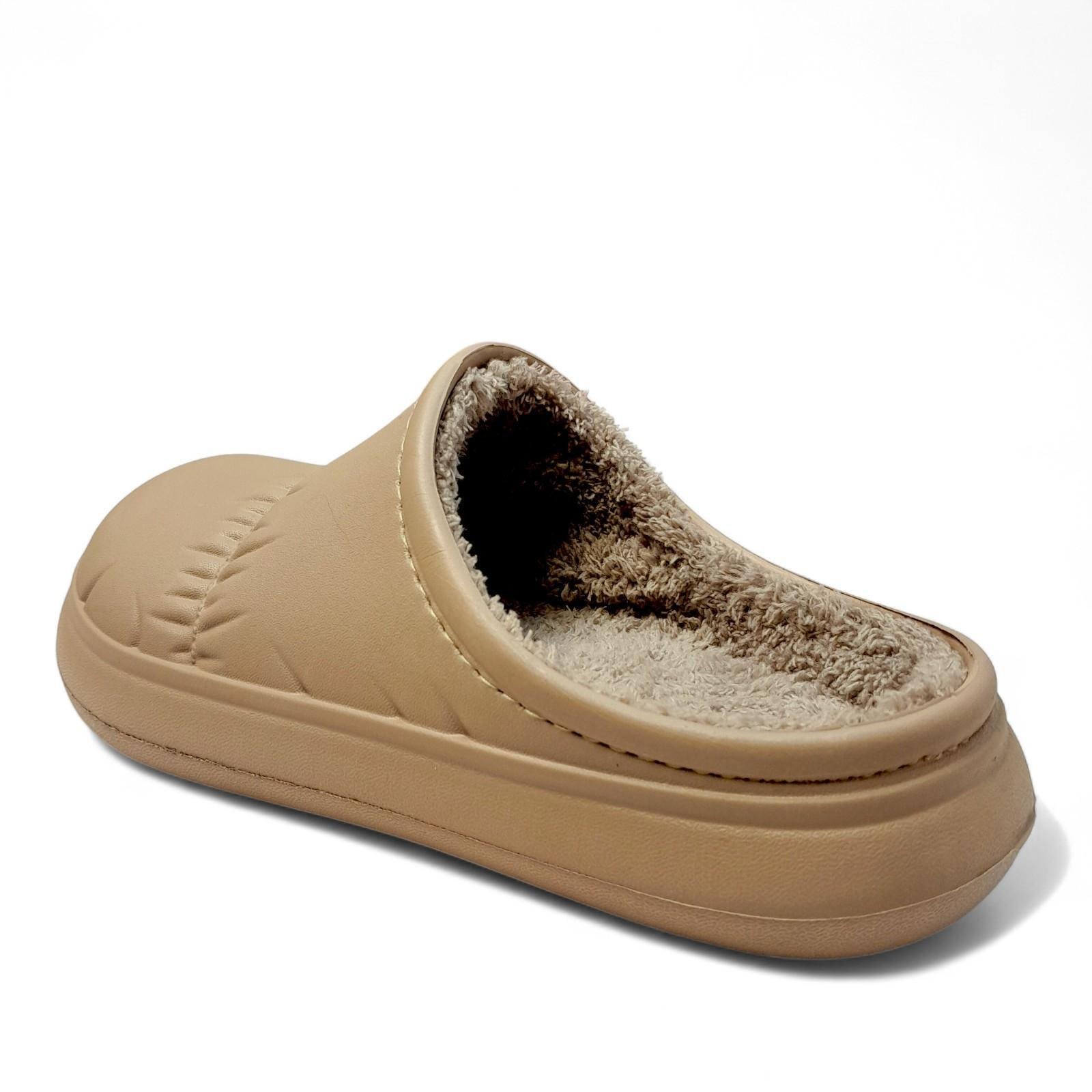 Сабо женские утепленные Krok р. 36 23 см Бежевый (2798462290) - фото 4 Сабо женские утепленные Krok р. 36 23 см Бежевый (2798462290) - фото 4