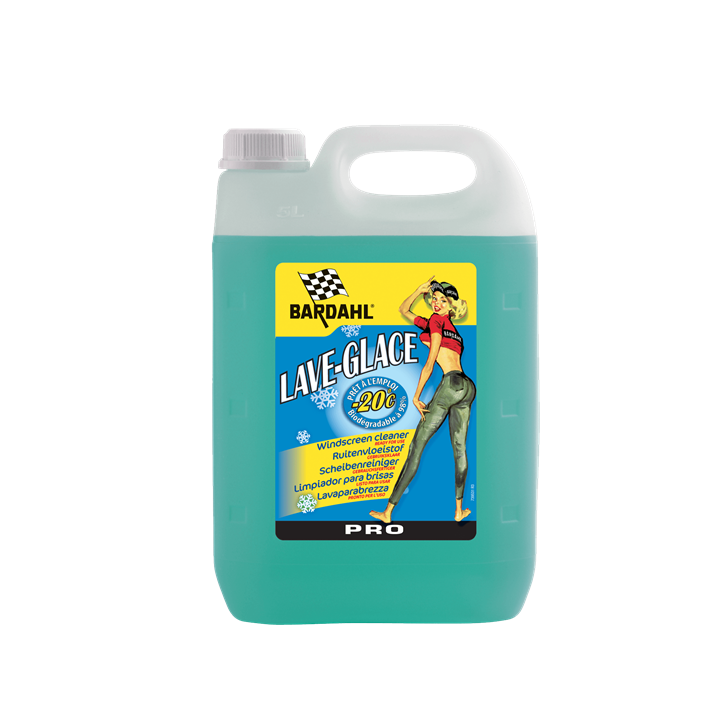 Омыватель зима Bardahl -20 LAVE GLACE PAE -20 °C 5 л (4495)